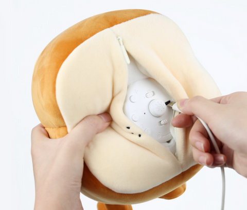Toast Plush Clock