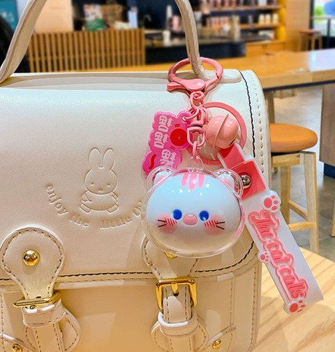 The Cat Calls Keychain