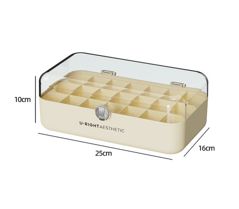 Dual Layer Transparent Jewelry Storage