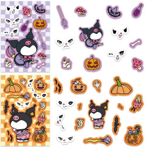 Kuromi Collage Stickers 8 Pack