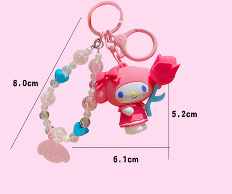 Sanrio Spring Keychain