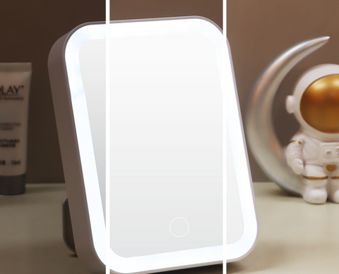LED Rectangle Makeup Light Mirror