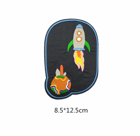 Out of this World Jean Embroidered Badge Set