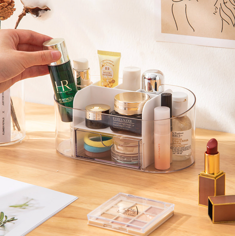 Clear Makeup Storage