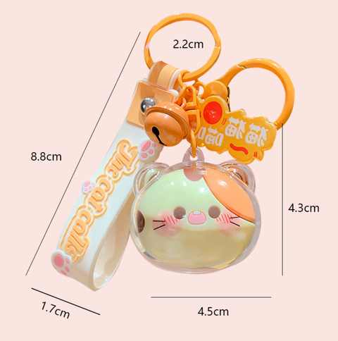 The Cat Calls Keychain