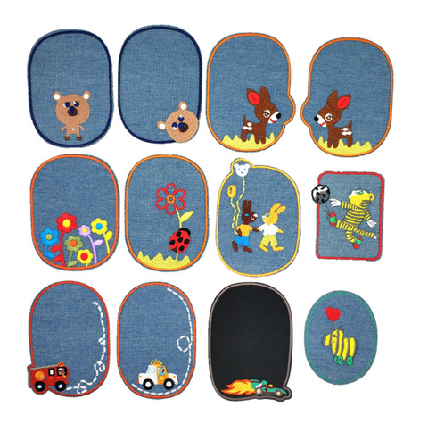 Out of this World Jean Embroidered Badge Set