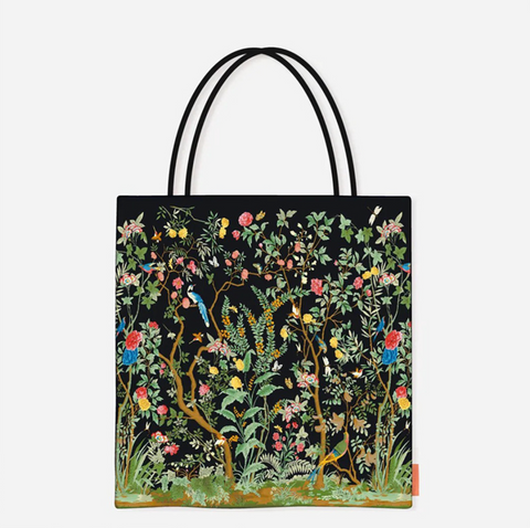 Square Spacious Canvas Tote