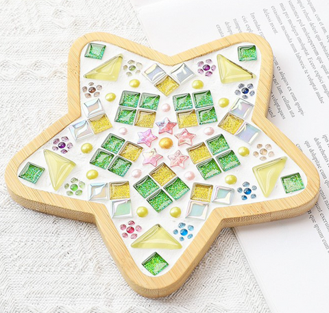 Star Mosaic Plate DIY