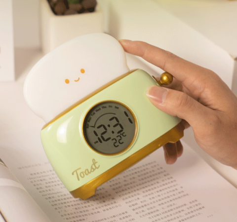 Toast Nightlight Alarm Clock