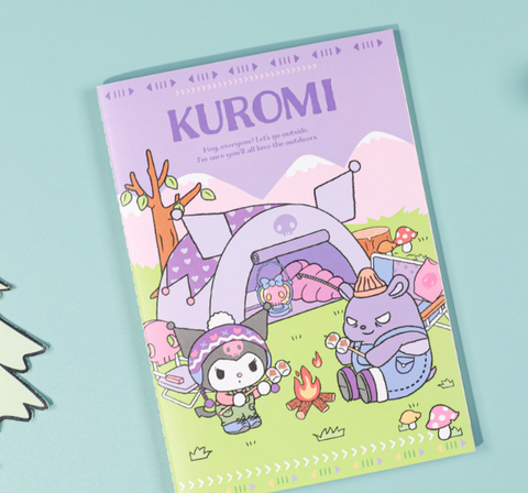 Sanrio Camping A5 Lined Notebook