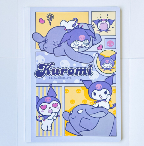 Sanrio Cute Comic Style B5 Lined Notebook