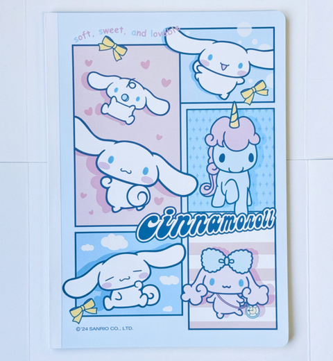 Sanrio Cute Comic Style B5 Lined Notebook