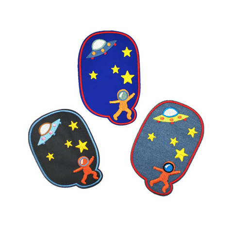 Out of this World Jean Embroidered Badge Set