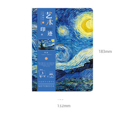 Art Imprint Blank Notebook