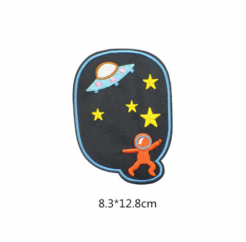 Out of this World Jean Embroidered Badge Set