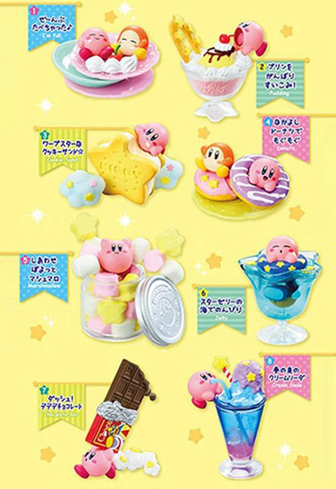 Kirby Twinkle Sweets Time Statues