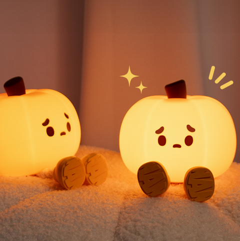 Worried Pumpkin Nightlight
