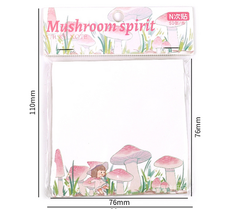Mushroom Spirit Sticky Note