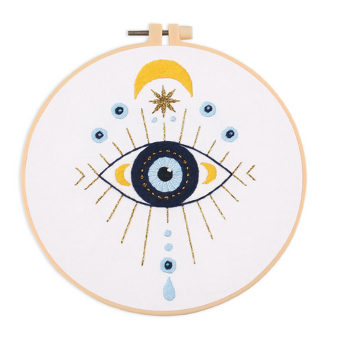 All Seeing Eye Embroidery DIY 20cm