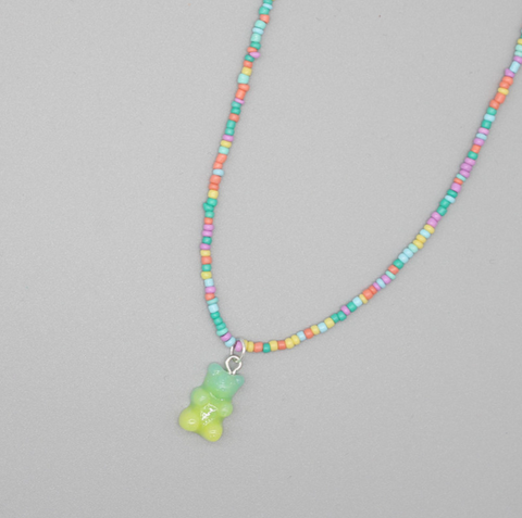 Gummy Bear Colorful Necklace
