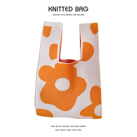 Bright Knitted Bag