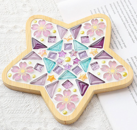 Star Mosaic Plate DIY