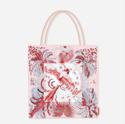 Square Spacious Canvas Tote