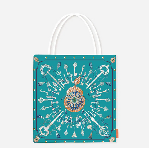Square Spacious Canvas Tote