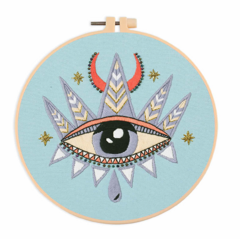 All Seeing Eye Embroidery DIY 20cm
