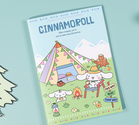 Sanrio Camping A5 Lined Notebook