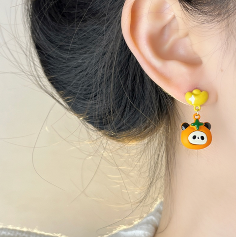 Panda Luck Earrings
