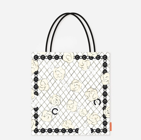 Square Spacious Canvas Tote