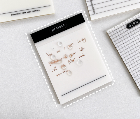 Translucent PET Sticky Note