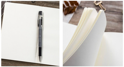 Hand Sewn Chinese Art Blank Notebook