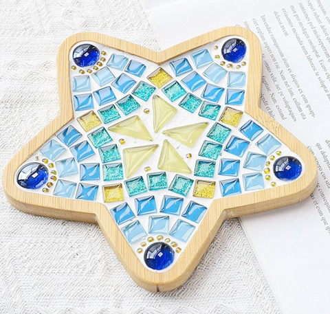 Star Mosaic Plate DIY