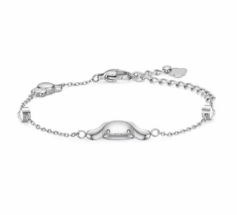Silver Cinnamonroll Bracelet