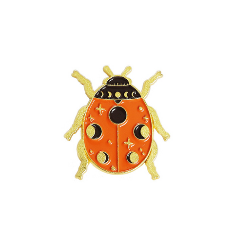 Red Beetle Pin