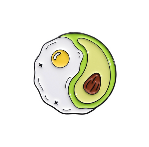 Yin Yang Brunch Pin
