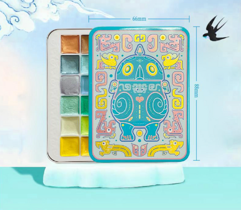 Feile Pearlescent Watercolor 24 Set