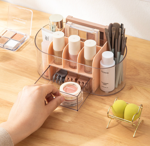 Clear Makeup Storage