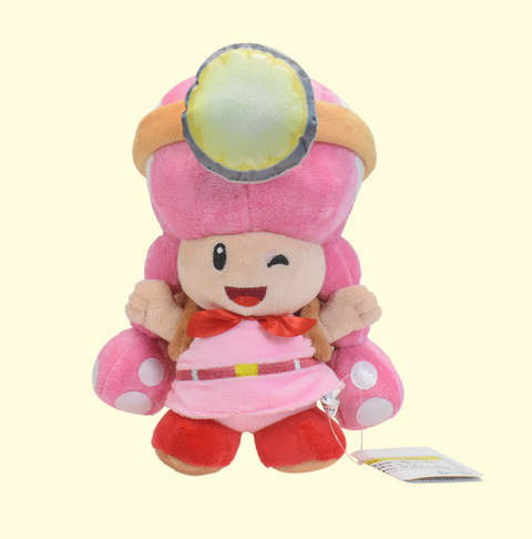 Toadette in Pink Small Plush 17cm