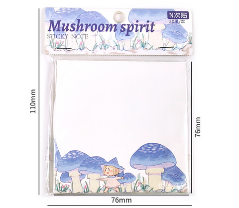 Mushroom Spirit Sticky Note