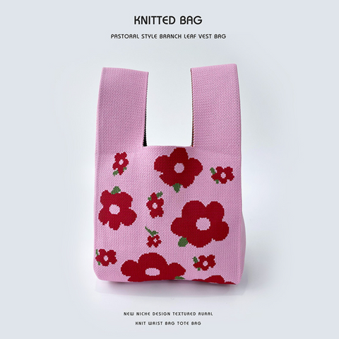 Minimalist Knitted Bag