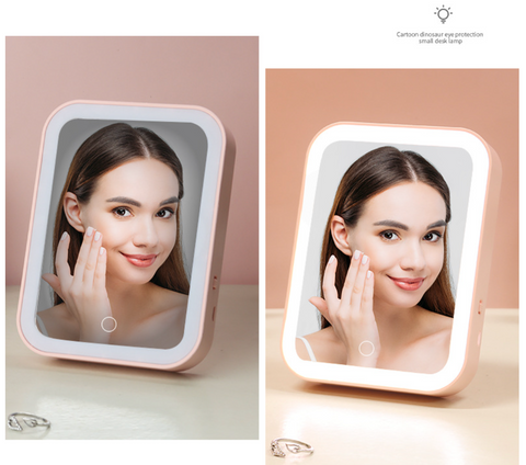 LED Rectangle Makeup Light Mirror