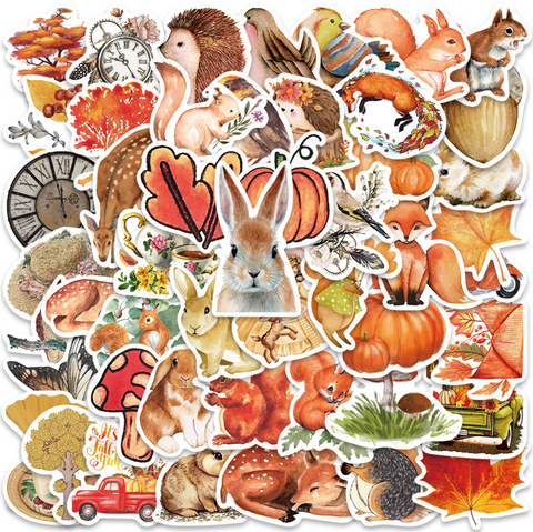 Country Animals 50 pc Vinyl Sticker Pack