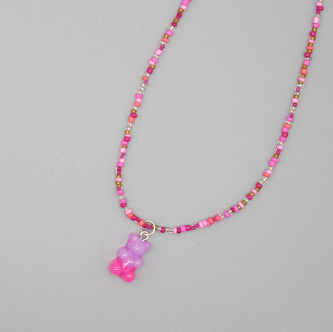 Gummy Bear Colorful Necklace