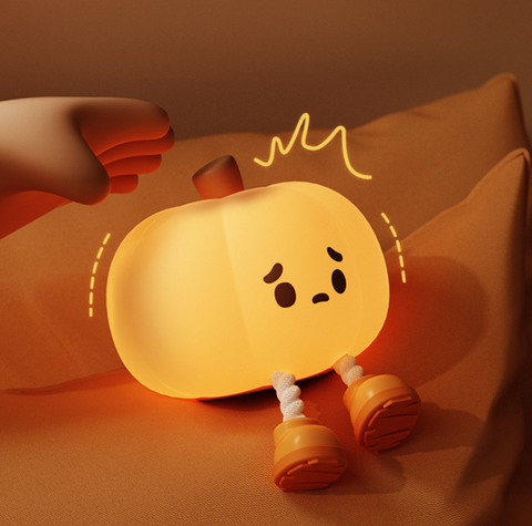 Worried Pumpkin Nightlight