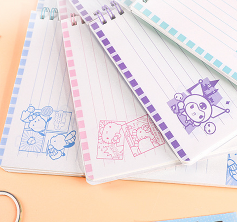 Sanrio Comic Style Spiral A5 Notebook
