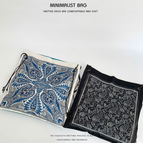 Bohemian Beads Reversible Shoulder Tote
