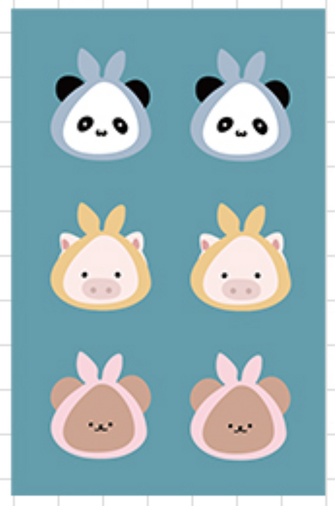 Bear! PVC Stickers